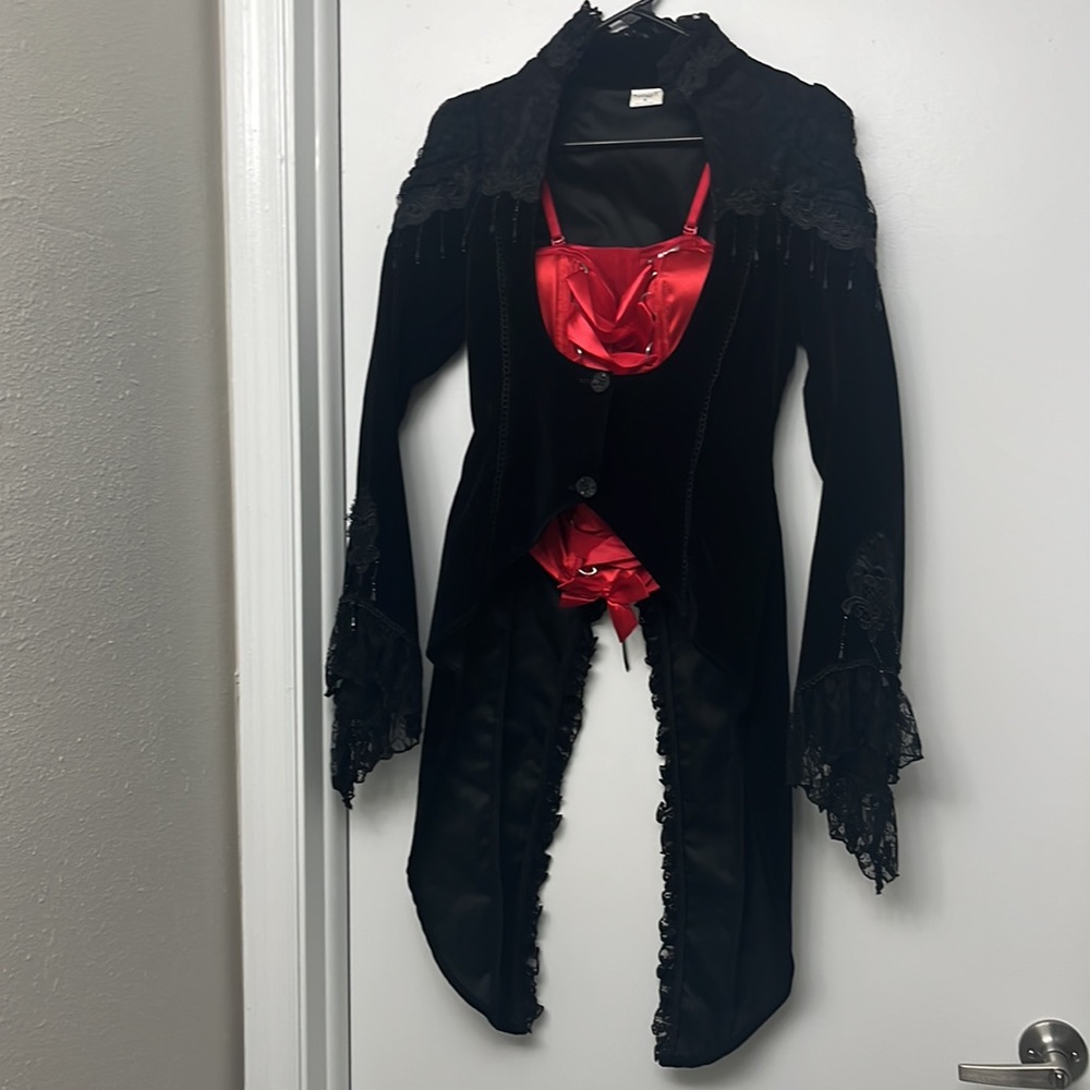 Women's Victorian Vampire Jacket Spirit Halloween Gem
